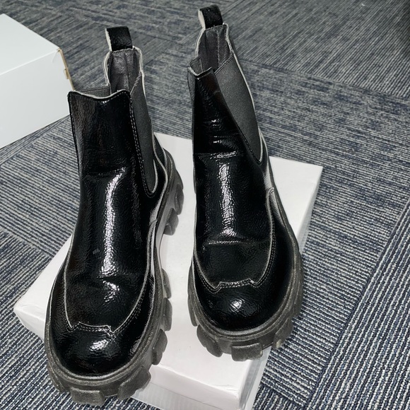 Shoes - Black chunky boots